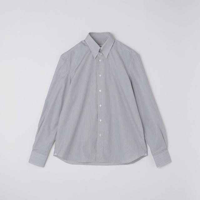 シップス（SHIPS）/【SHIPS別注】Errico Formicola: ヘアライン ストライプ タブカラー シャツ