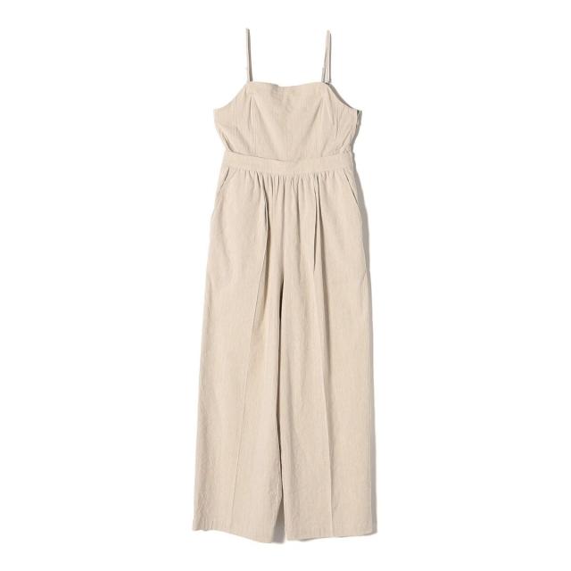 シップス（SHIPS）/〈手洗い可能〉ストレッチ リネン ベアトップ