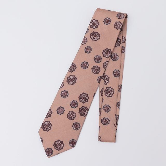 シップス（SHIPS）/SHIPS: LUXURY シルク メダリオン プリント ネクタイの通販は 7,480円