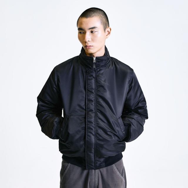 シティ アンビエント プロダクツ（City Ambient Products）/City Ambient Products: スタンドカラー MA−1 ジップアップ ブルゾンの通販は