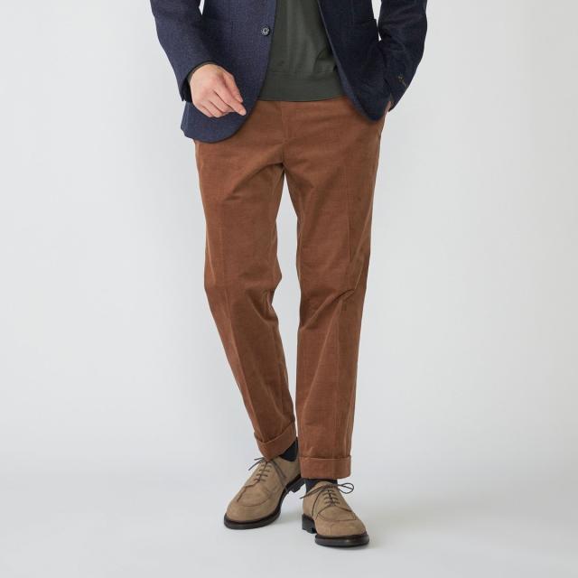 シップス（SHIPS）/SHIPS: DUCA VISCONTI ブロークンコーデュロイ スラックス