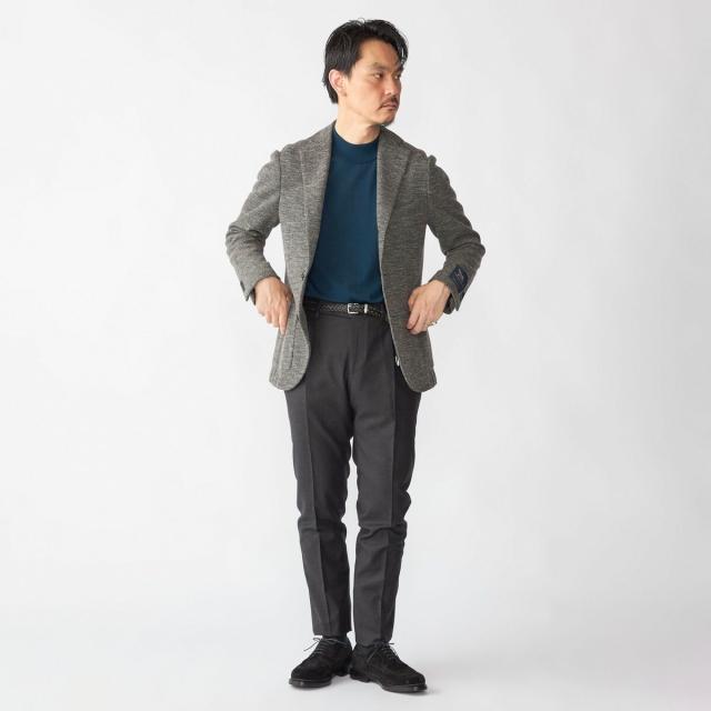 シップス（SHIPS）/SHIPS: HANDFRAME 16ゲージ モックネック ニットの通販は