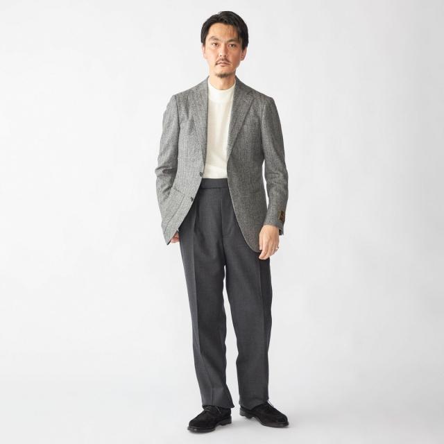 シップス（SHIPS）/SHIPS: HANDFRAME 16ゲージ モックネック ニットの通販は