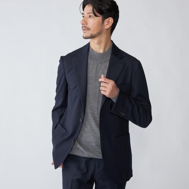 シップス（SHIPS）/SHIPS: HANDFRAME 16ゲージ モックネック ニットの通販は