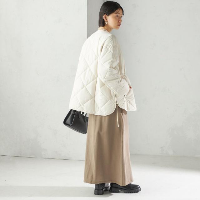 シップス（SHIPS）/《一部予約》〈手洗い可能〉キルティング サイドジップ ブルゾン