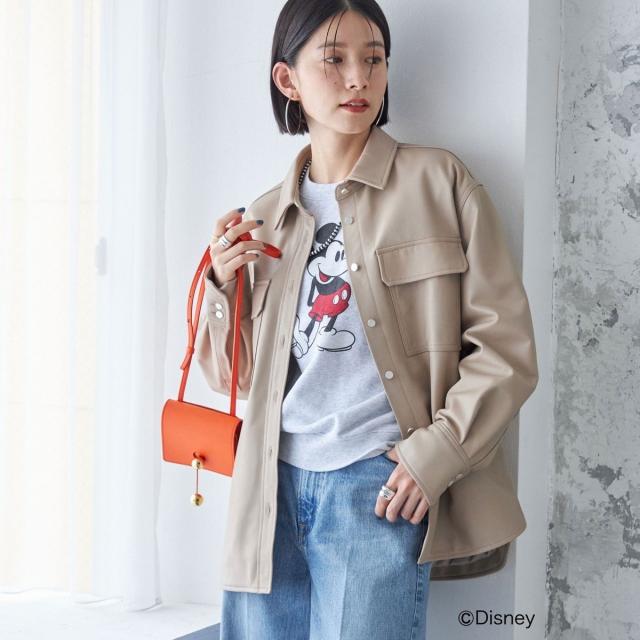 シップス（SHIPS）/シープ レザー シャツ ジャケット