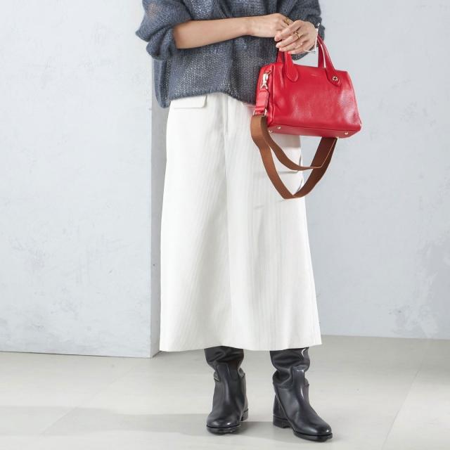 シップス（SHIPS）/〈洗濯機可能〉コーデュロイ セミフレア スカート