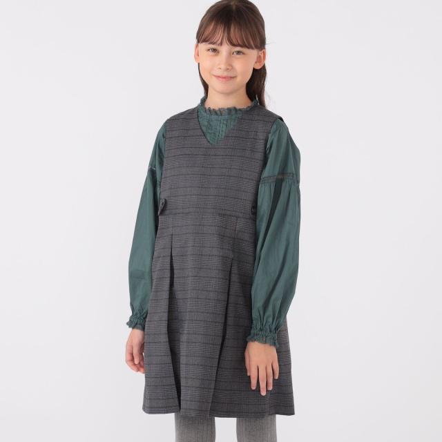 シップス（SHIPS）/SHIPS KIDS:140〜150cm / チェック ジャンパー スカート_1