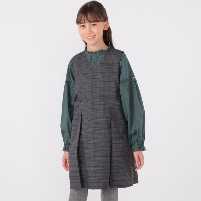 シップス（SHIPS）/SHIPS KIDS:140〜150cm / チェック ジャンパー スカート_2