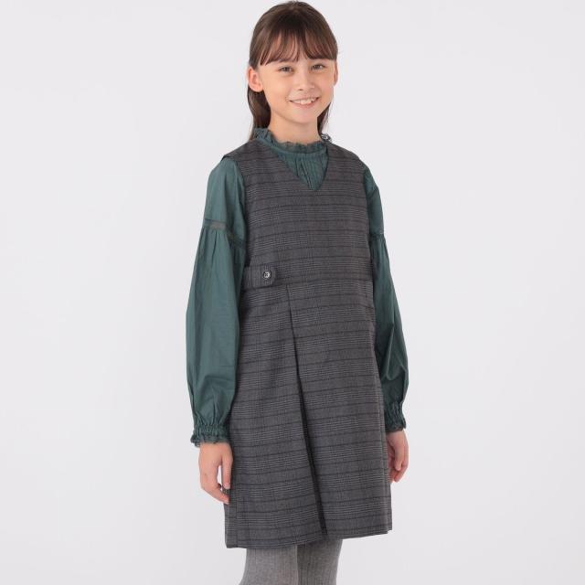 シップス（SHIPS）/SHIPS KIDS:140〜150cm / チェック ジャンパー スカート_3