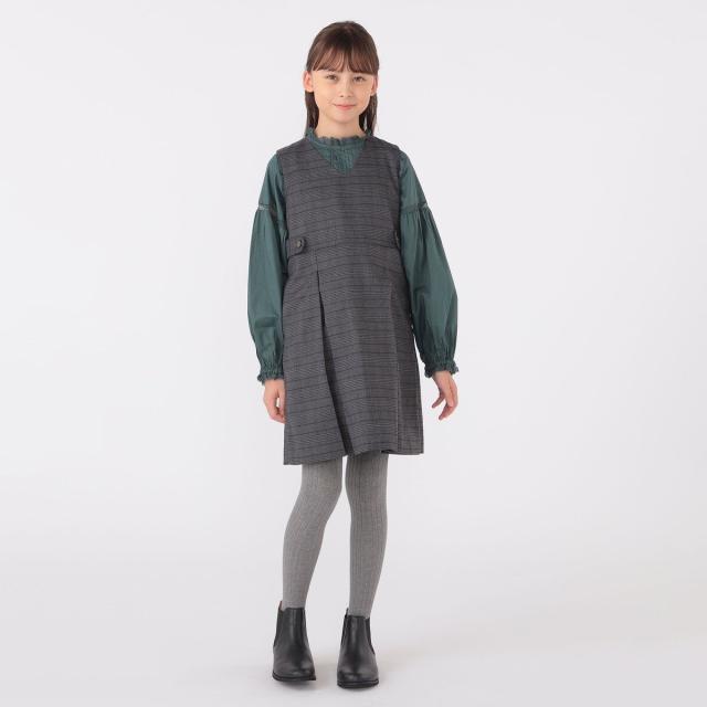 シップス（SHIPS）/SHIPS KIDS:140〜150cm / チェック ジャンパー スカート_4