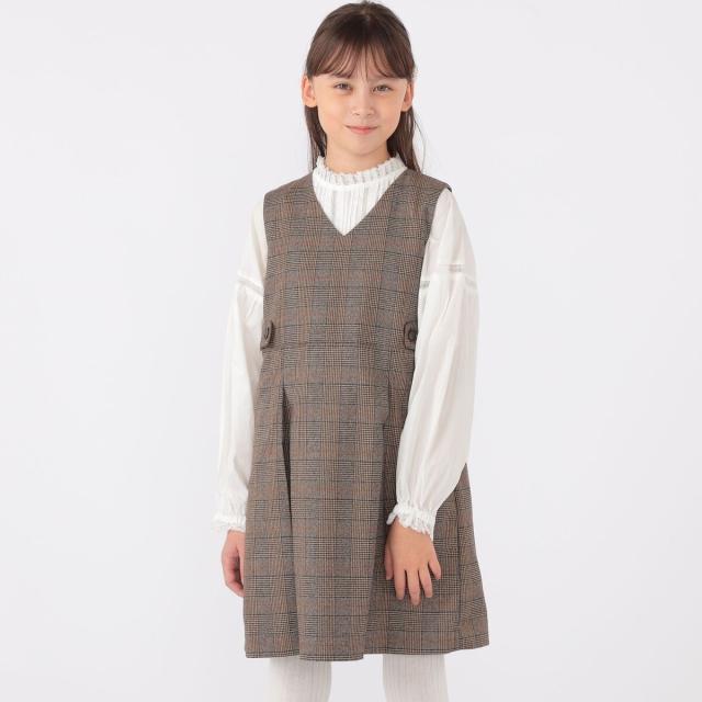 シップス（SHIPS）/SHIPS KIDS:140〜150cm / チェック ジャンパー スカート_8