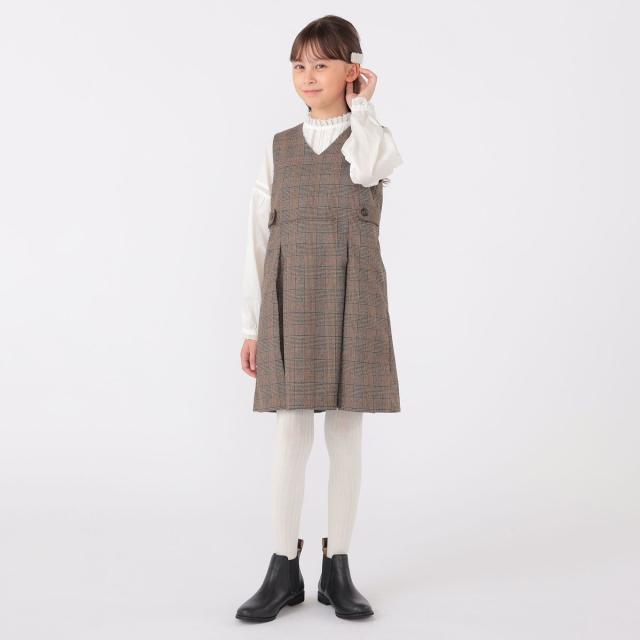 シップス（SHIPS）/SHIPS KIDS:140〜150cm / チェック ジャンパー スカート_11
