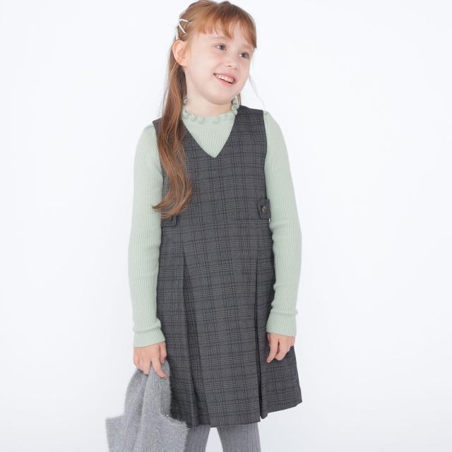 シップス（SHIPS）/SHIPS KIDS:100〜130cm / チェック ジャンパー スカート