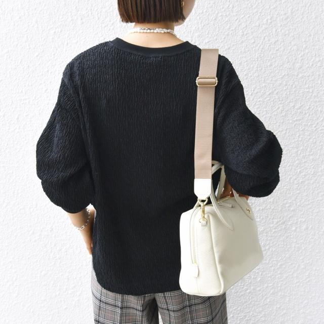 シップス（SHIPS）/《一部追加予約》【WEB限定】〈手洗い可能〉ランダムブルーゼ ロングスリーブ プルオーバー