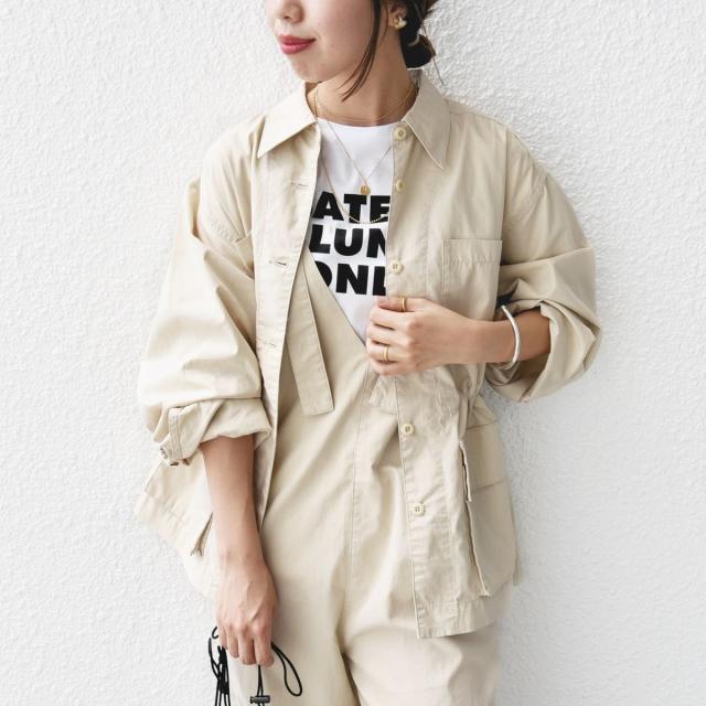 シップス（SHIPS）/〈洗濯機可能〉ミリタリー ジャケット