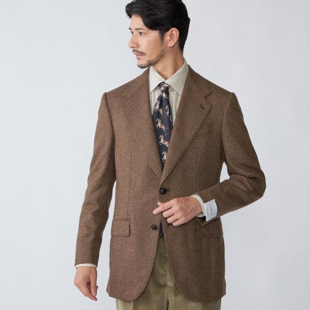 シップス（SHIPS）/【SHIPS別注】CARUSO: AIDA ワイドラペル ウール