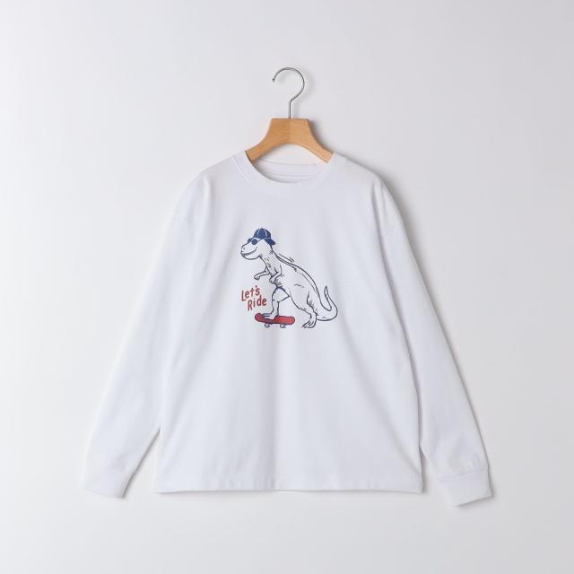 シップス（SHIPS）/SHIPS KIDS:140〜160cm /〈吸水速乾〉恐竜 プリント 長袖 TEEの通販は