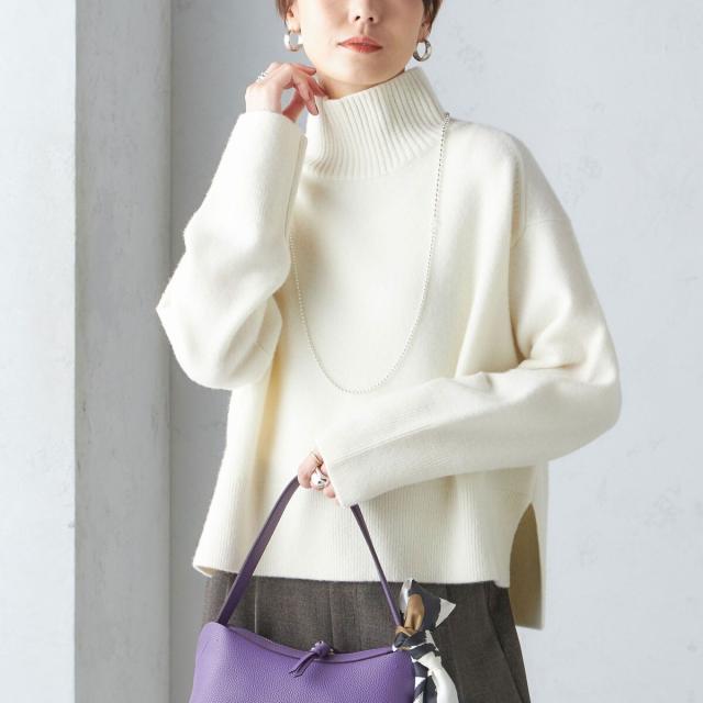 シップス（SHIPS）/〈手洗い可能〉7G ウール カシミヤ ハイネック プルオーバーの通販は 8,752円