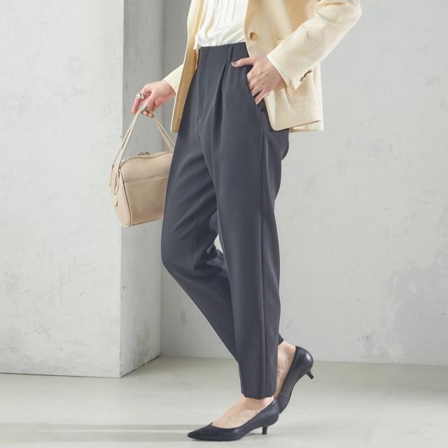 シップス（SHIPS）/〈手洗い可能〉タック テーパード パンツ（セットアップ対応）の通販は