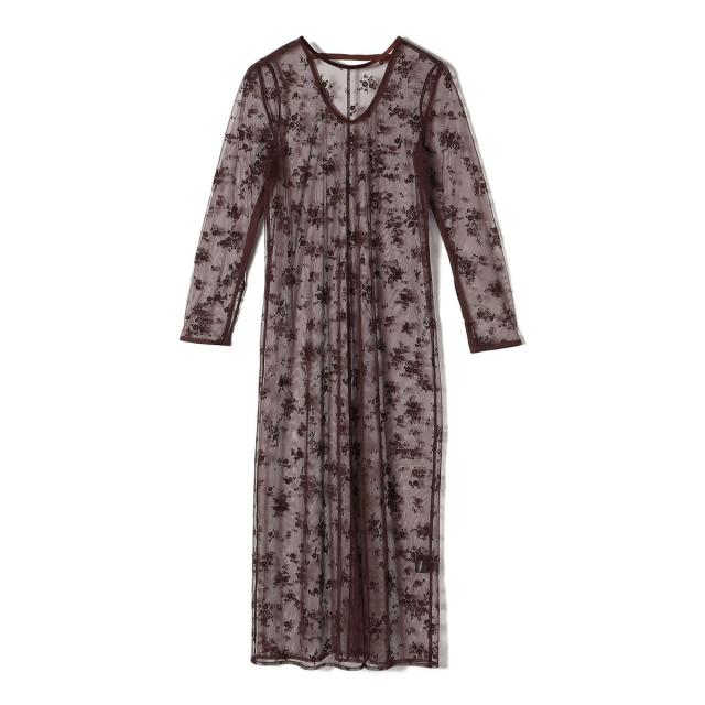 kaene フロッキーベロア2wayドレス サイズ34 シップス（SHIPS）/〈結婚