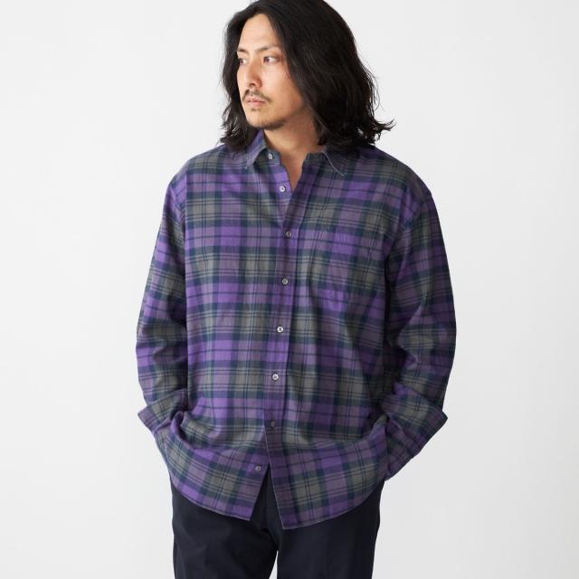 シップス（SHIPS）/SHIPS: コットンビエラ チェック レギュラーカラー シャツの通販は