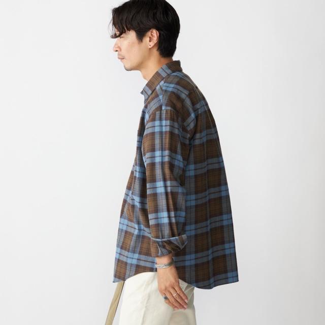 シップス（SHIPS）/SHIPS: コットンビエラ チェック レギュラーカラー シャツの通販は