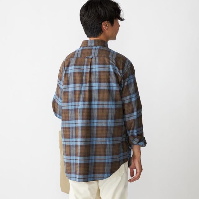 シップス（SHIPS）/SHIPS: コットンビエラ チェック レギュラーカラー シャツの通販は
