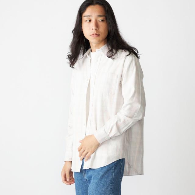 シップス（SHIPS）/SHIPS: コットンビエラ チェック レギュラーカラー シャツの通販は