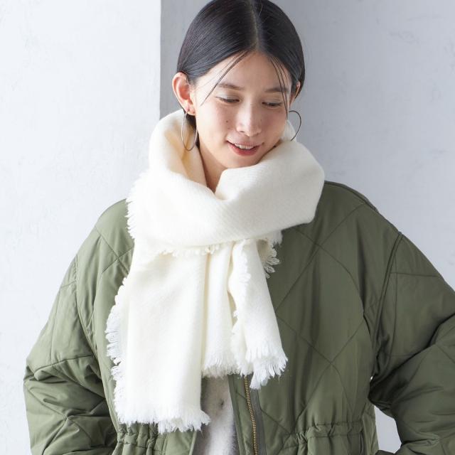 IENA　カシミヤ100% ストール InDream パシュミナ ストール リングショール マフラ― カシミヤ