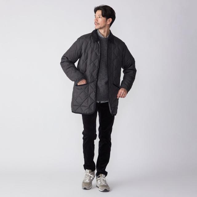 On ブラック キルティング アウター On ブラック キルティング アウター ZX COLLECTION 黒キルティング