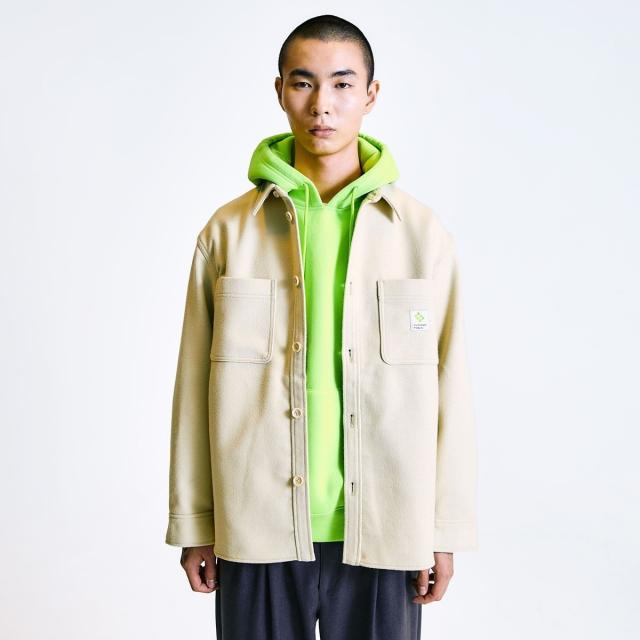 シップス（SHIPS）/City Ambient Products: ライトメルトン オーバー CPOシャツ