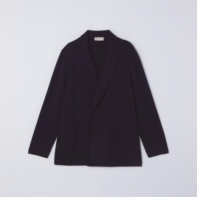 シップス（SHIPS）/FLY3: ウール ダブルブレスト ニット ジャケット