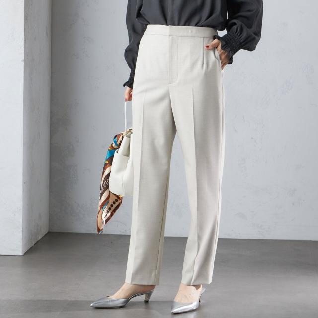 シップス（SHIPS）/〈手洗い可能〉裏起毛 スリム テーパード パンツ