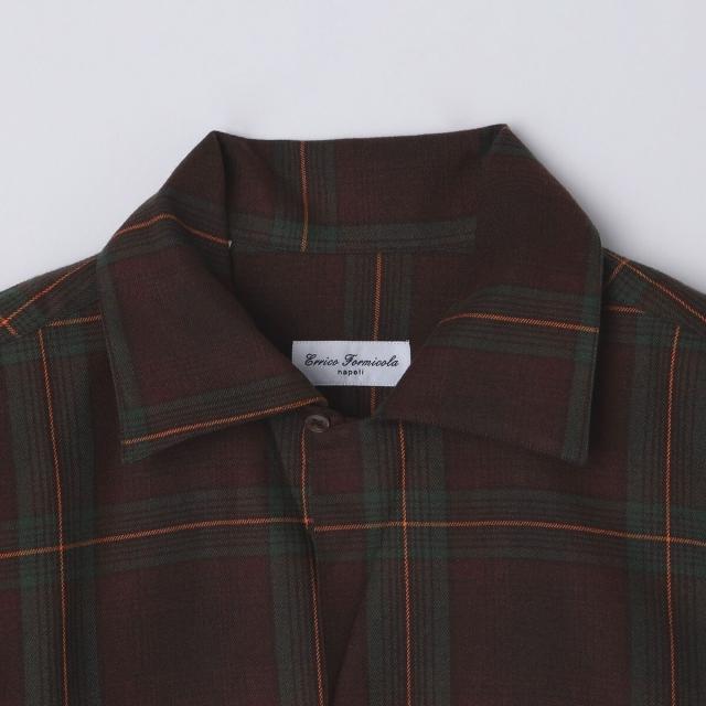 美品 2点セット Errico Formicola / BARBA 39 半袖 SHIPS｜【SHIPS別注】Errico Formicola: リネン マドラス