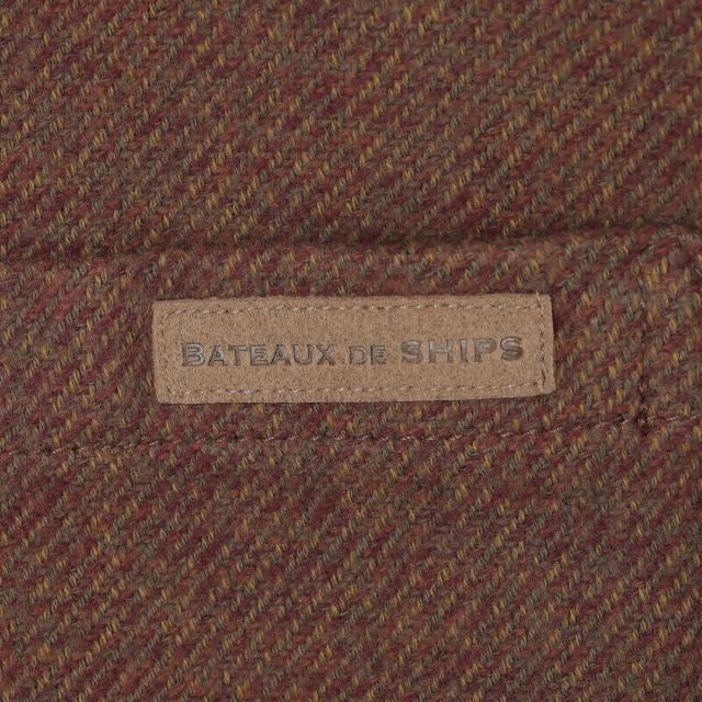 シップス（SHIPS）/BATEAUX DE SHIPS: コットン ツイード シャツ_7