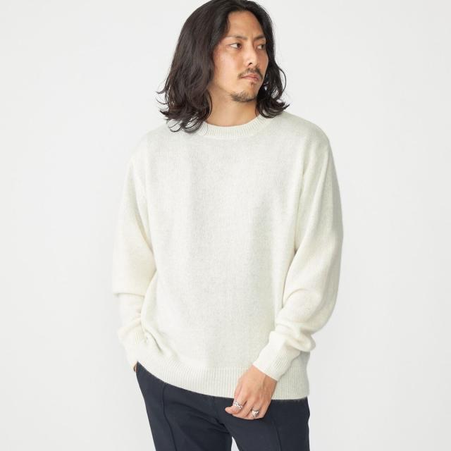 Brioni カシミヤ混 プルオーバーニット