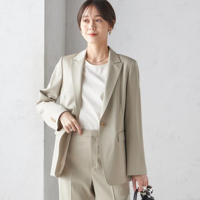 シップス（SHIPS）/タキシード テーラード 1ボタン ジャケット