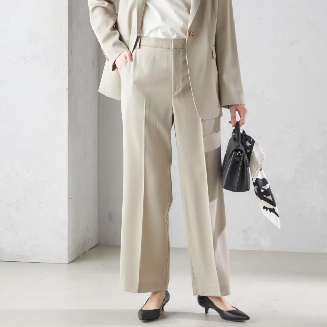 シップス（SHIPS）/タキシード クロス ストレート パンツ