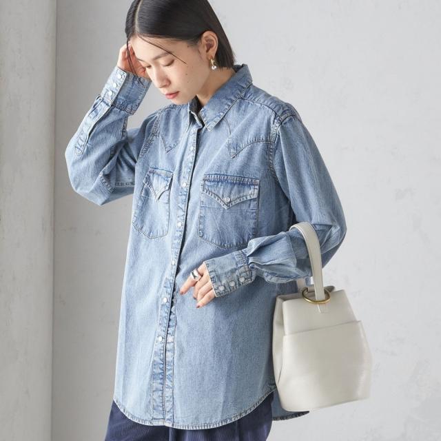 シップス（SHIPS）/ROCKMOUNT:〈洗濯機可能〉デニム ウエスタン