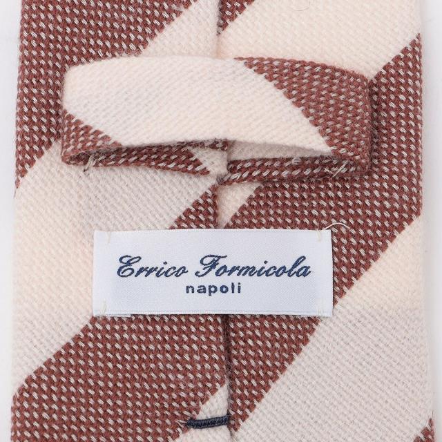 シップス（SHIPS）/Errico Formicola: ウール/シルク ストライプ ネクタイ_5