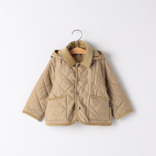 シップス（SHIPS）/SHIPS KIDS:80〜90cm /〈多機能/洗濯機可能〉キルト フード ジャケット