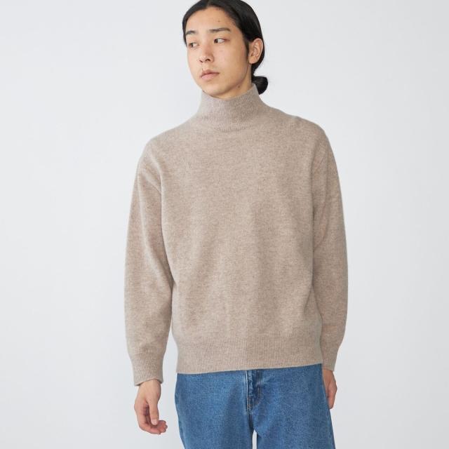 シップス（SHIPS）/SHIPS:〈手洗い可能〉ソフト ウール モックネック ニット（アンサンブル対応）の通販は