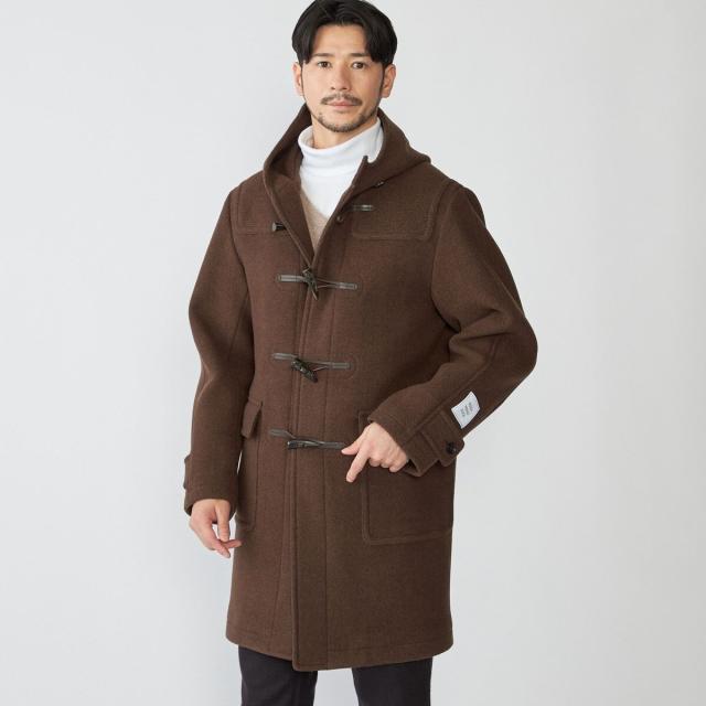 SHIPS / フレンチメリノウールダッフルコート/S/ウール/BRW/// シップス（SHIPS）/SHIPS: フレンチ メリノウール ダッフル コート