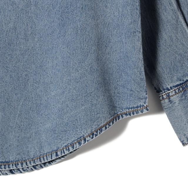 シップス（SHIPS）/ROCKMOUNT:〈洗濯機可能〉デニム ウエスタン エンブロイダリー