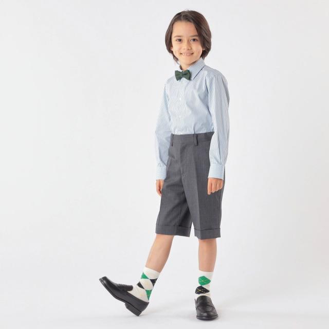 シップス（SHIPS）/SHIPS KIDS:100〜130cm / ストライプ レギュラーカラー シャツ_8