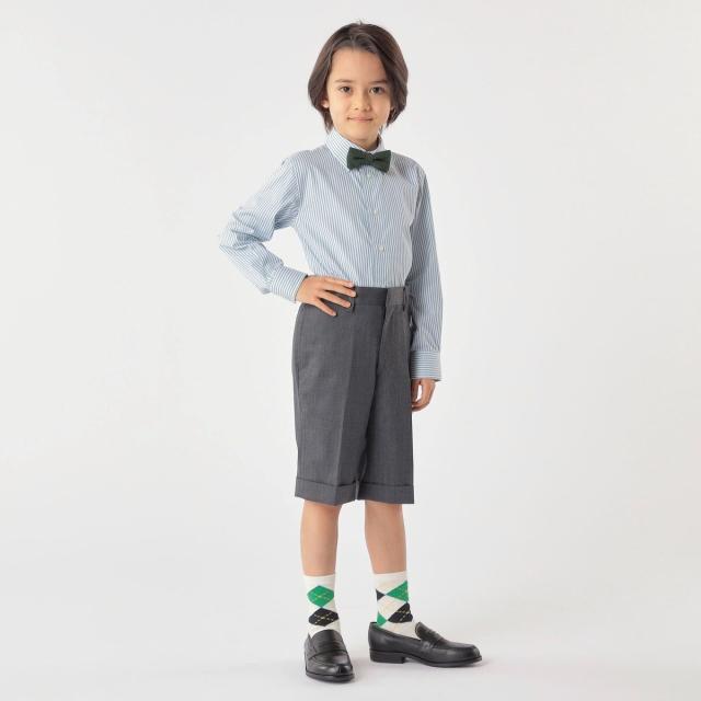 シップス（SHIPS）/SHIPS KIDS:100〜130cm / ストライプ レギュラーカラー シャツ_9