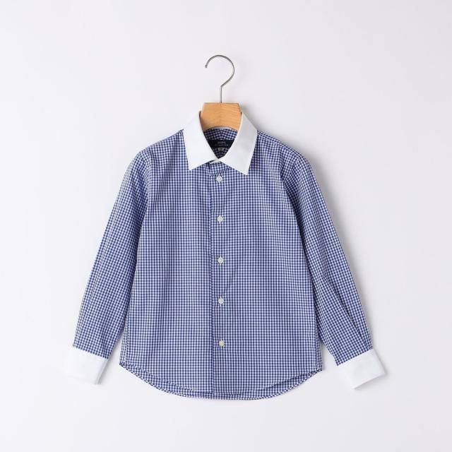 シップス（SHIPS）/SHIPS KIDS:140〜160cm / ギンガム クレリック レギュラーカラー シャツの通販は 8,140円