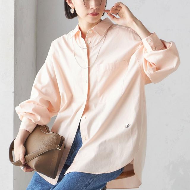 シップス（SHIPS）/《一部追加予約》〈洗濯機可能〉ピン オックス 刺繍 シャツ