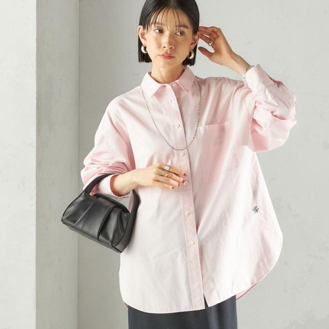 シップス（SHIPS）/《一部追加予約》〈洗濯機可能〉ピン オックス 刺繍 シャツ